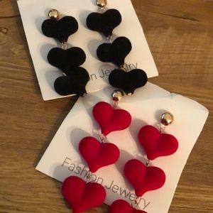 Heart earrings